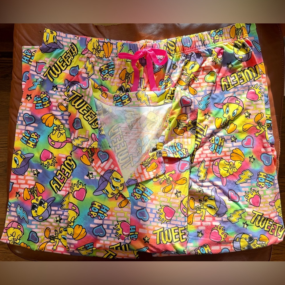 Women’s, Hip Hop, Tweety 😻💖💛🩵✨ Printed, Pajama Set, SZ - 3X, BNWOT!